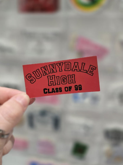 Sunnydale High Die Cut Sticker