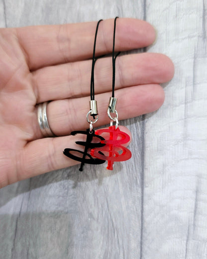 Buffy B Charm - Phone / Kindle Charm - Acrylic