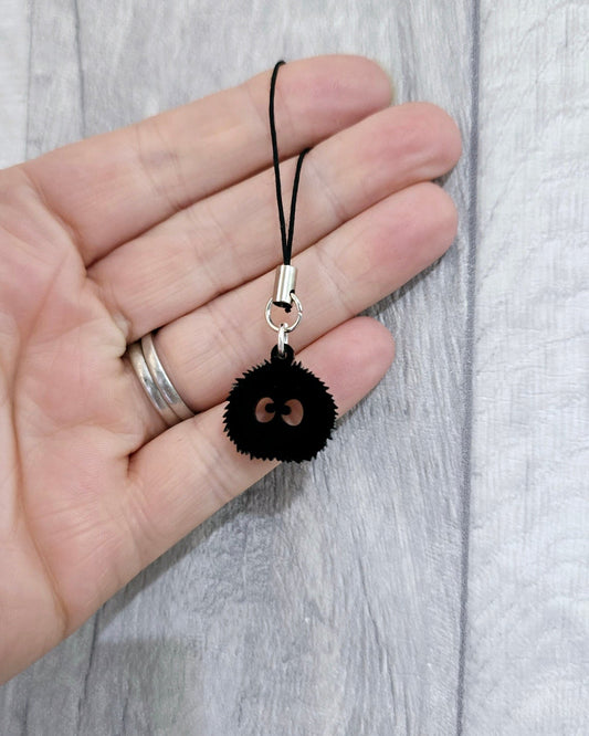 Soot Sprite Charm - Phone / Kindle Charm - Acrylic
