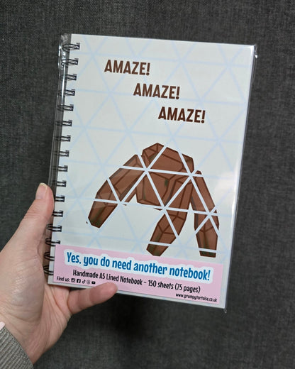 Spiral Notebooks - Rocky, Project Hail Mary - Lined Journal - Gift