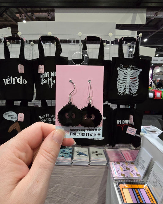 Acrylic Earrings - Soot Sprites - Fandom - Gift