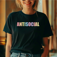 Rainbow Antisocial T-Shirt