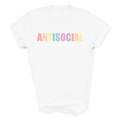 Rainbow Antisocial T-Shirt