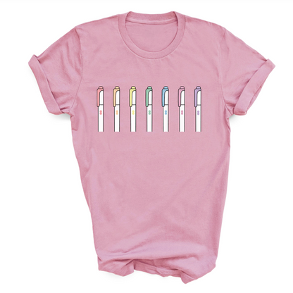 T-Shirt - Mildliner Inspired Pens