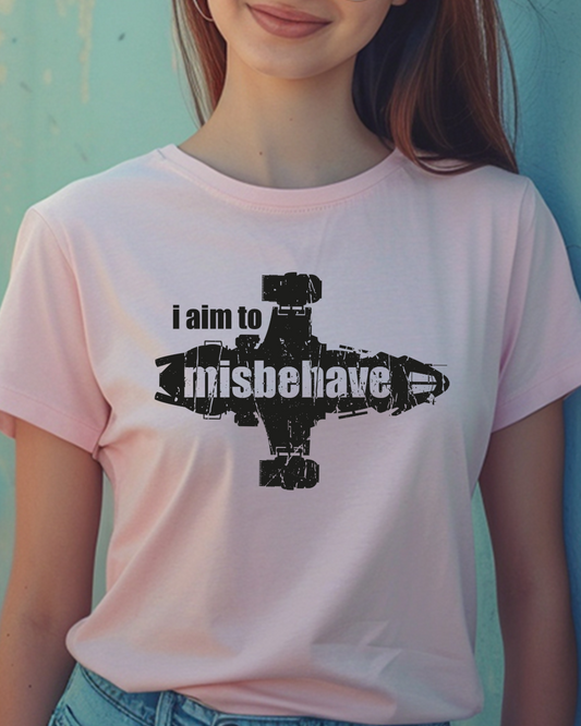 I aim to misbehave T-Shirt