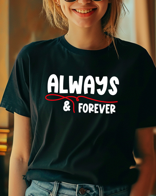 Always and Forever T-Shirt - Vampire Diaries - Fandom