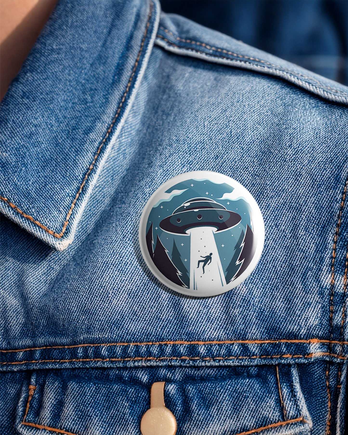 UFO - Pin Badge
