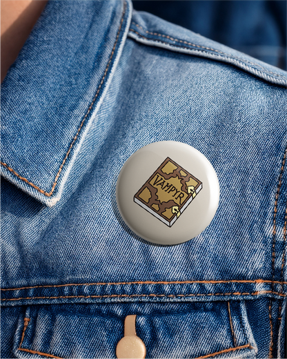 Vampyr Book - 25mm (1 inch) Pin Badge