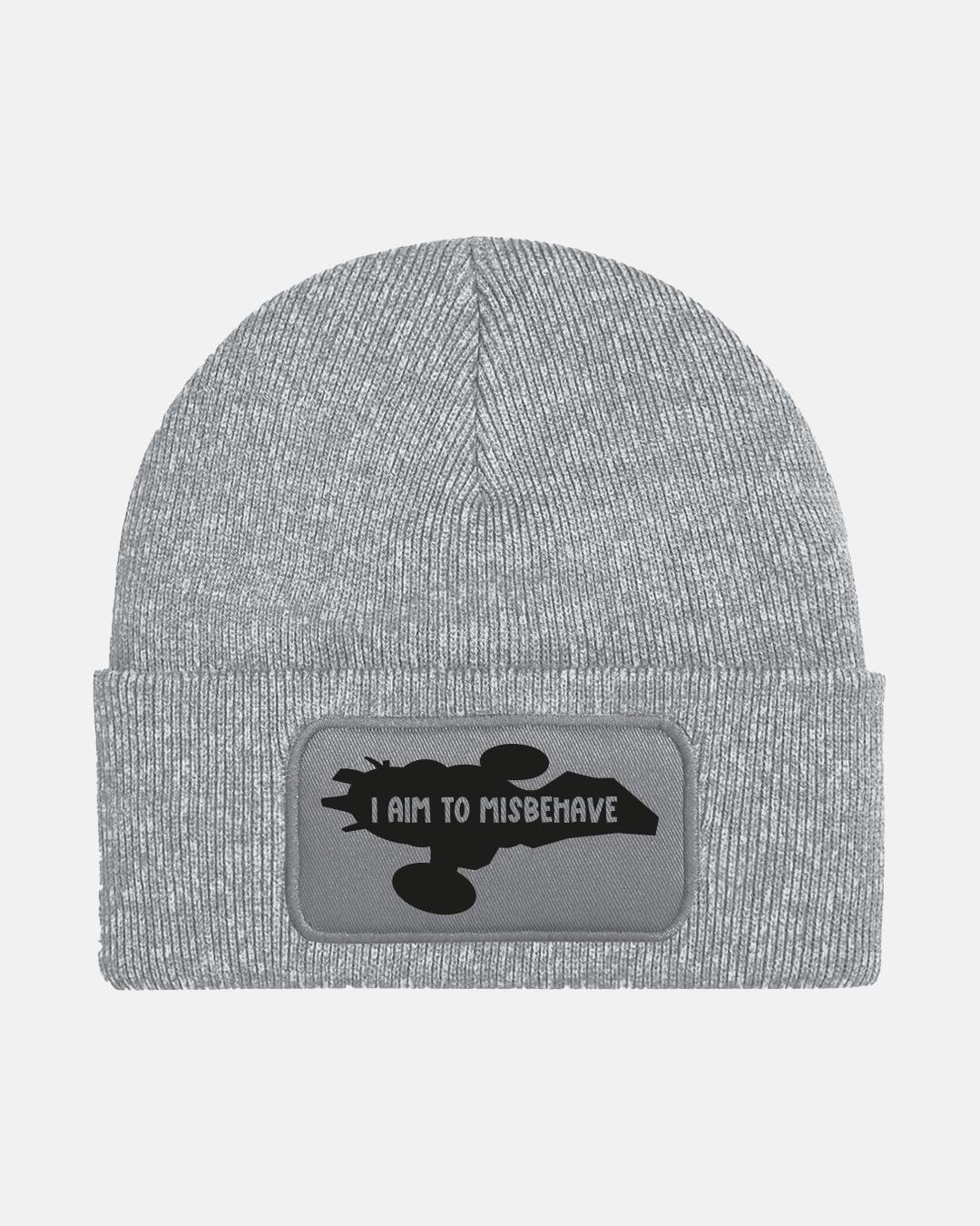 Beanie Hat - I aim to Misbehave