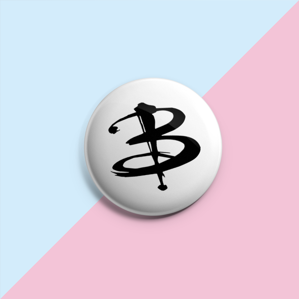 BTVS B - Pin Badge