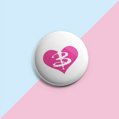 BTVS Pink B - Pin Badge