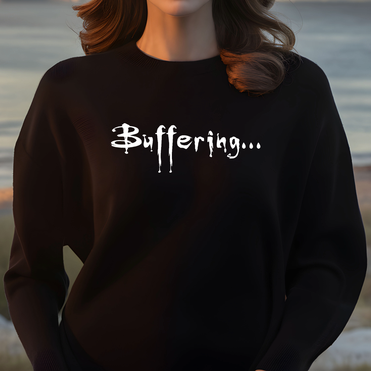 Buffering... Sweatshirt