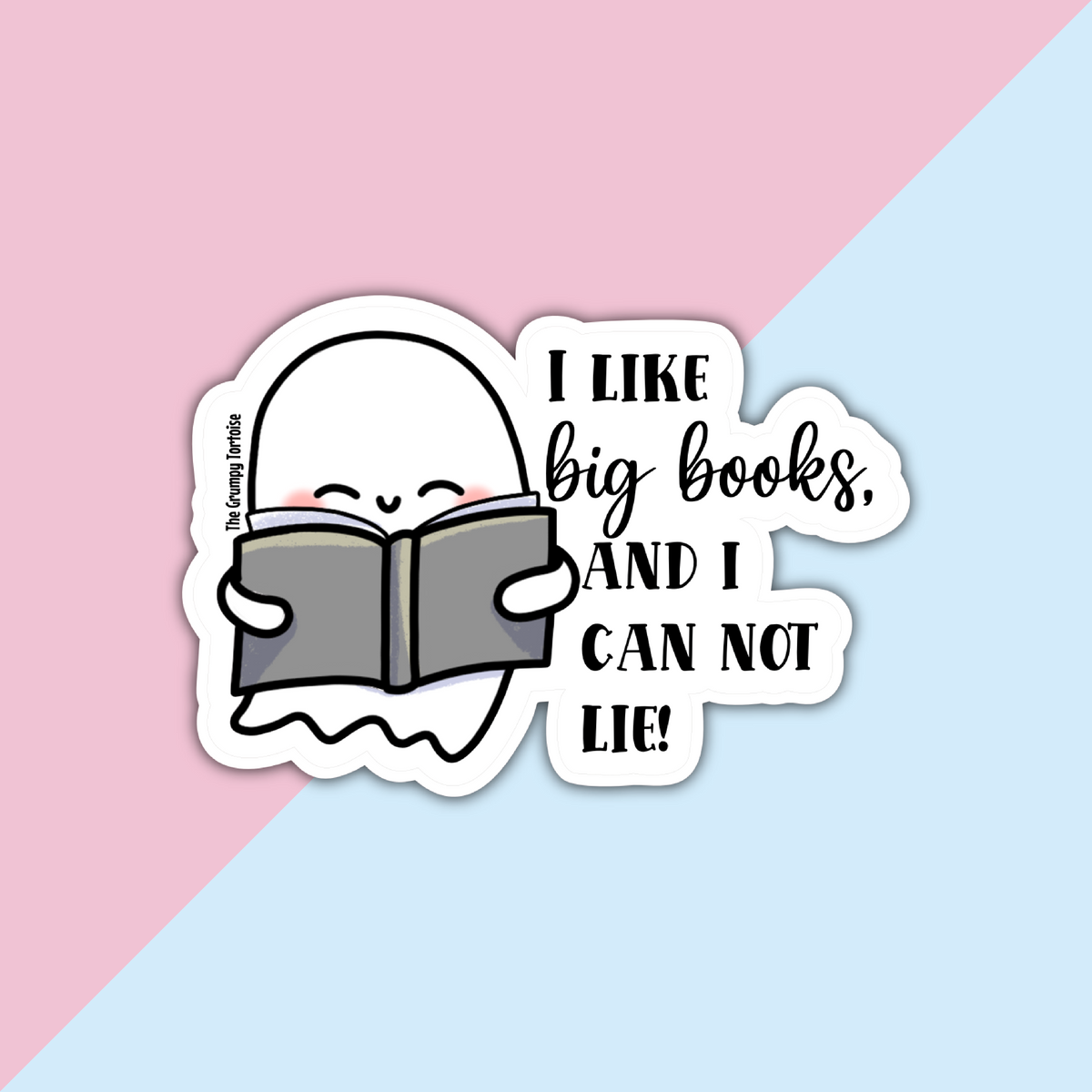 I Like Big Books & I Can Not Lie Smut Die Cut Sticker