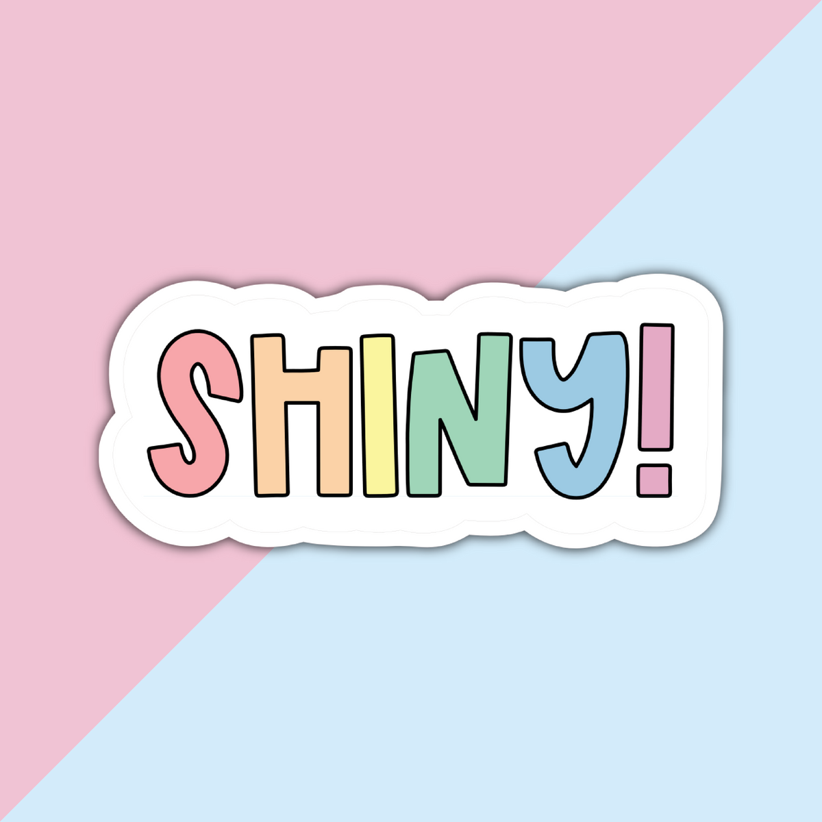 Shiny Die Cut Sticker