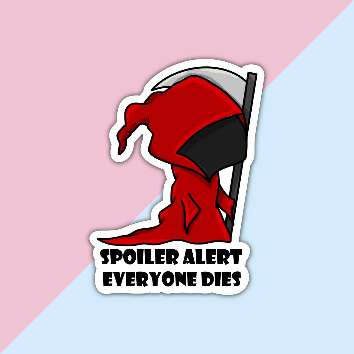 Spoiler Alert Die Cut Sticker