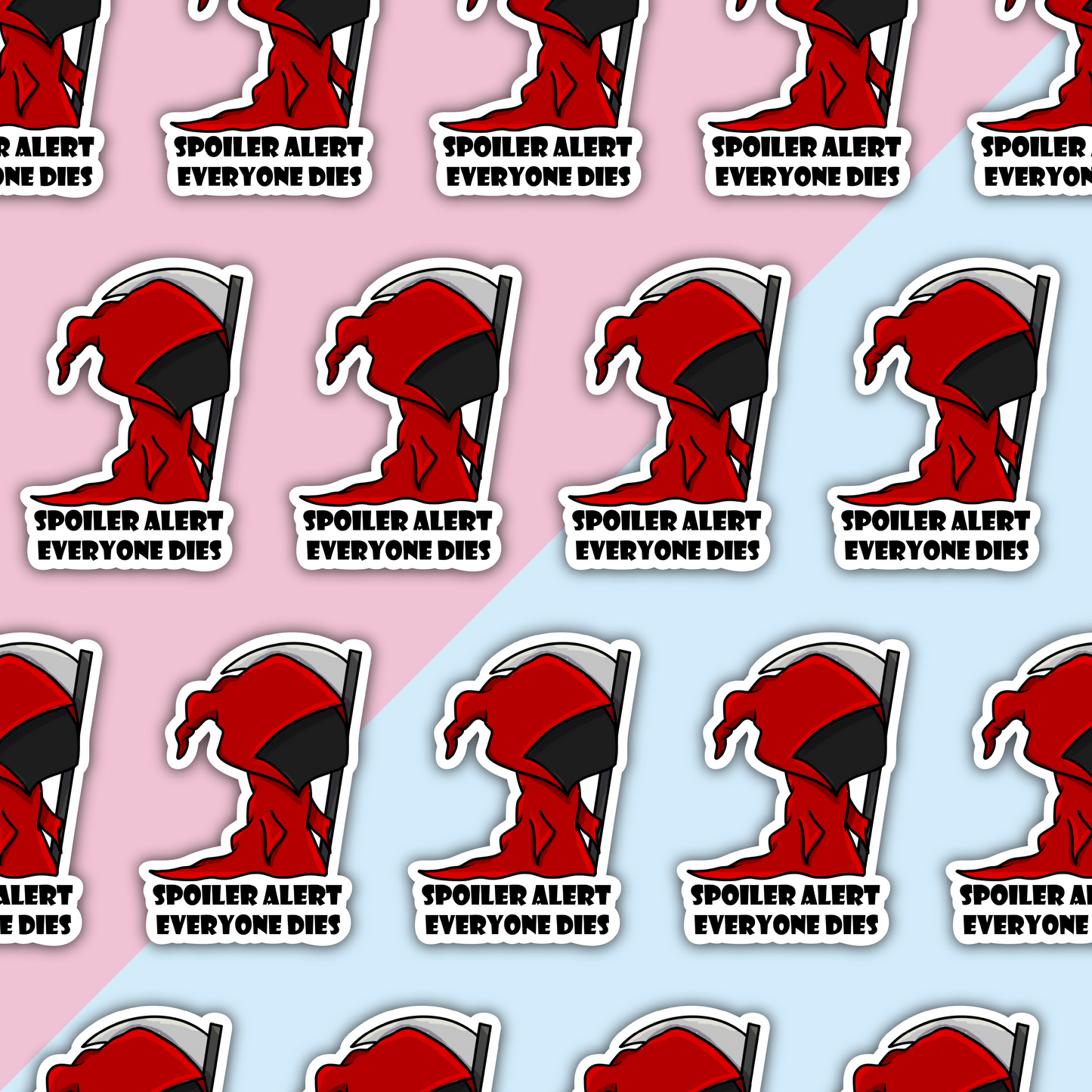 Spoiler Alert Die Cut Sticker