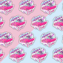 Squad Goals Die Cut Sticker