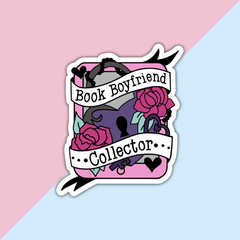 Book Boyfriend Collector Die Cut Sticker