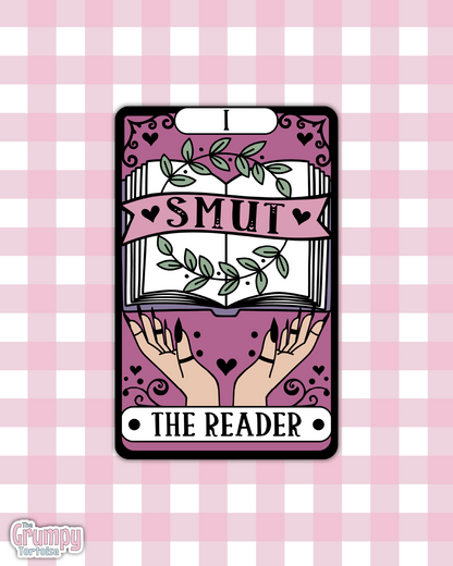 Waterproof Sticker | Smut Tarot Card Die Cut Sticker | Bookish Sticker | Reading Sticker | Tarot Card Sticker