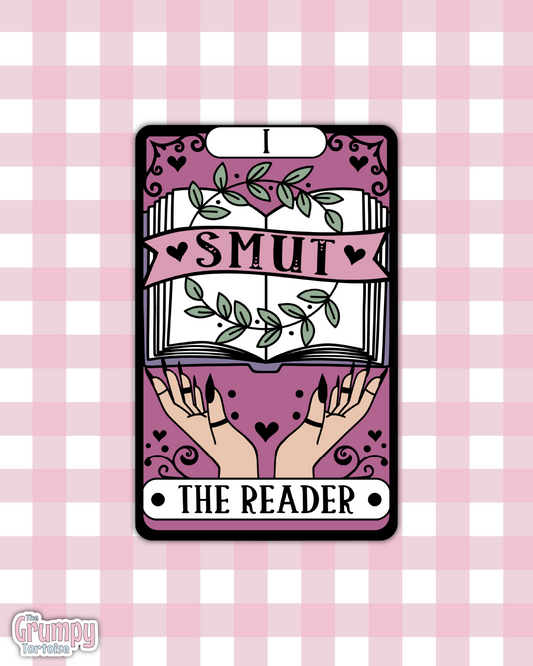 Waterproof Sticker | Smut Tarot Card Die Cut Sticker | Bookish Sticker | Reading Sticker | Tarot Card Sticker
