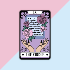 The Kindle Tarot Card Die Cut Sticker