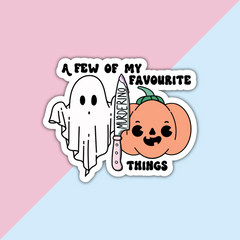 My Favourite Things Die Cut Sticker