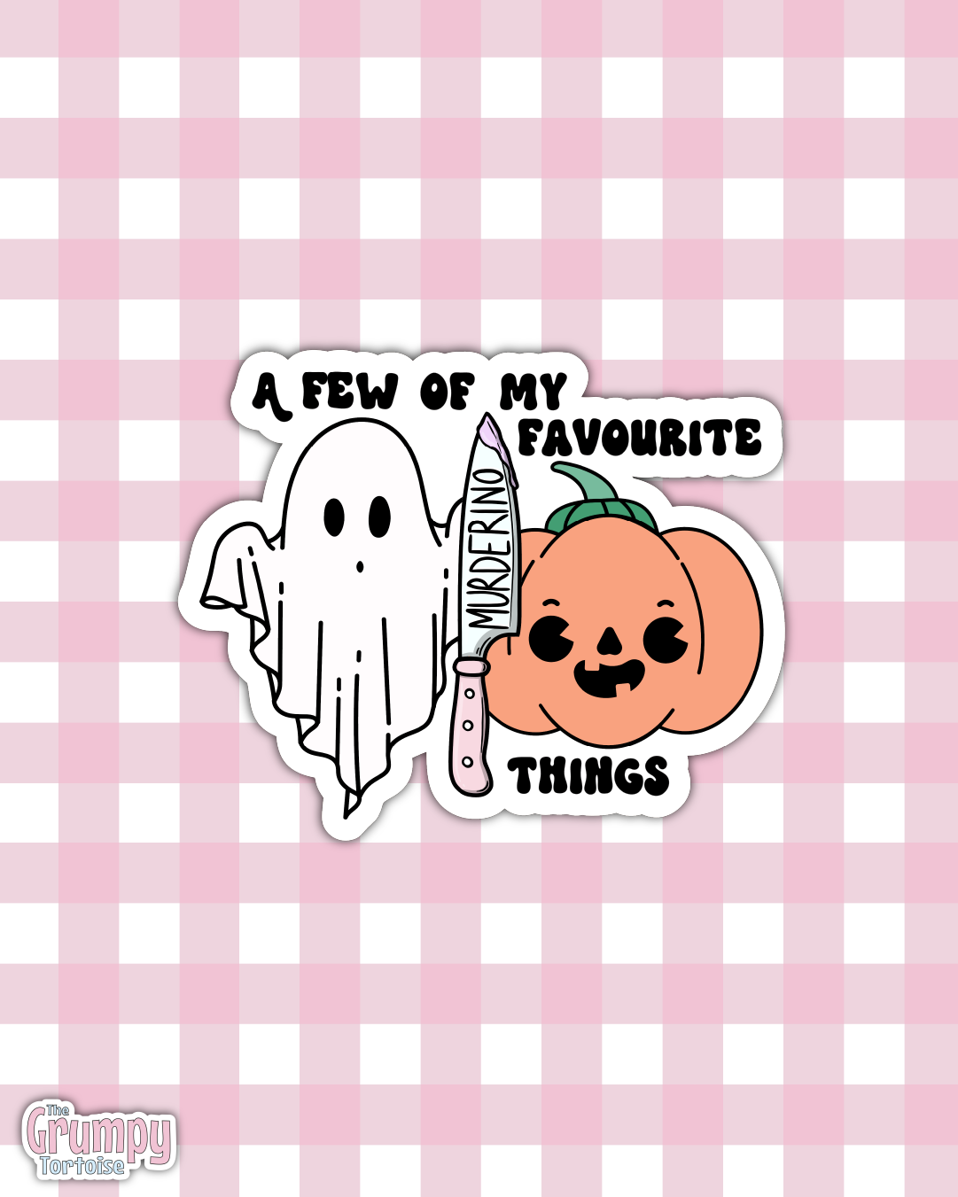 My Favourite Things Die Cut Sticker
