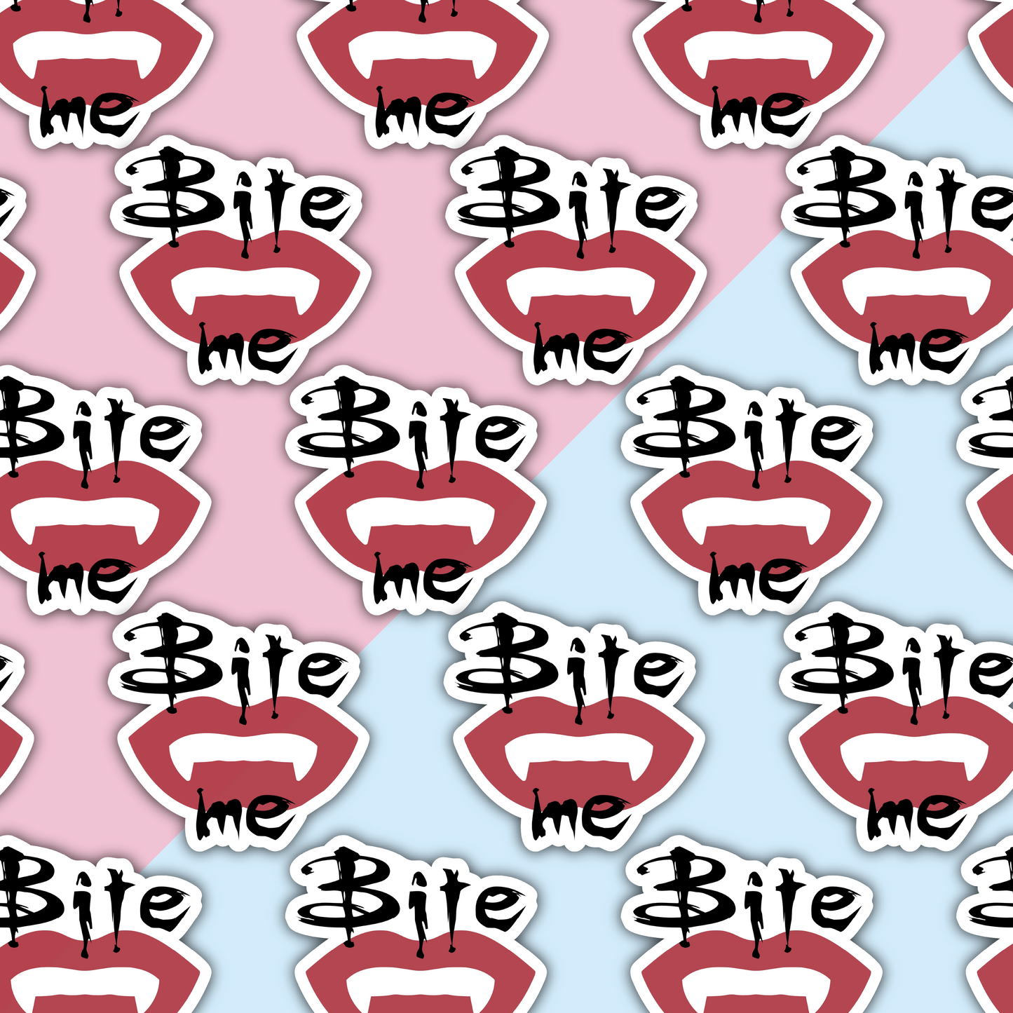 Bit Me! Die Cut Sticker