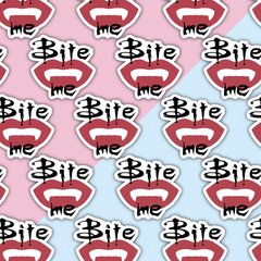 Bit Me! Die Cut Sticker