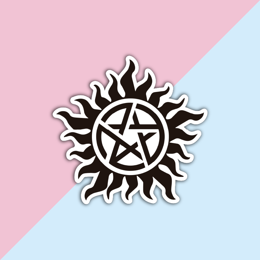 Anti-Possession symbol Die Cut Sticker