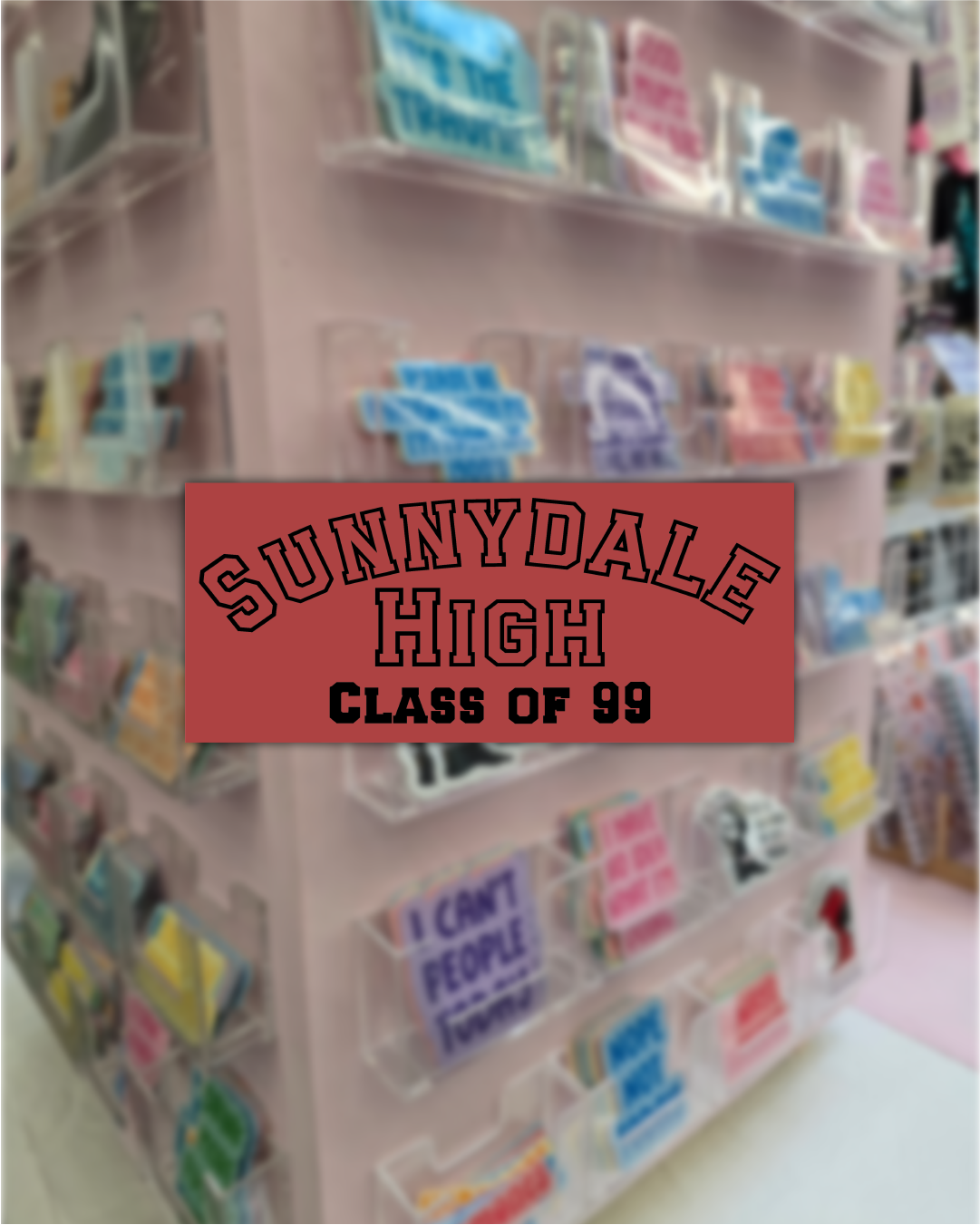 Sunnydale High Die Cut Sticker