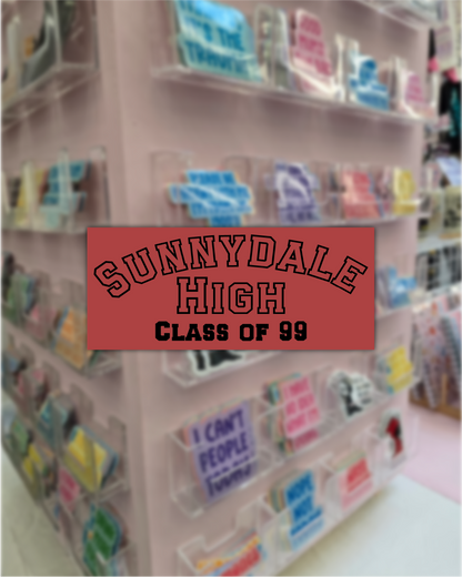 Sunnydale High Die Cut Sticker