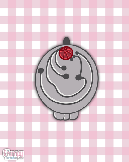 Elena's Necklace Sticker – Waterproof Die-Cut Vinyl for TVD Fandom Fans - Hand drawn & Exclusive