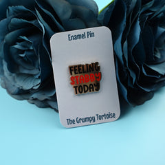 Feeling Stabby Today Enamel Pin