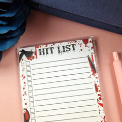 Hit List Crime Notepad