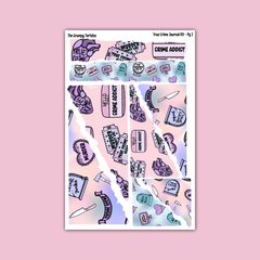 Pastel Crime Journal Kit