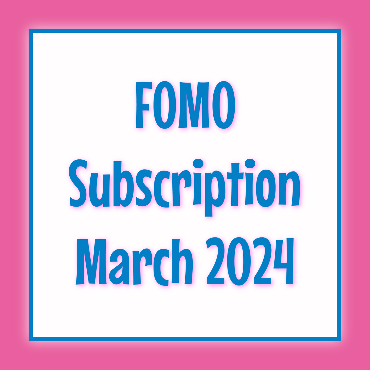 Grumpy Sticker Society FOMO - March 2024