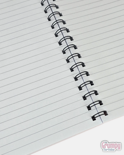 Spiral Notebooks - Autumn Inspired Wire Bound Notebook - Lined Journal - Gift