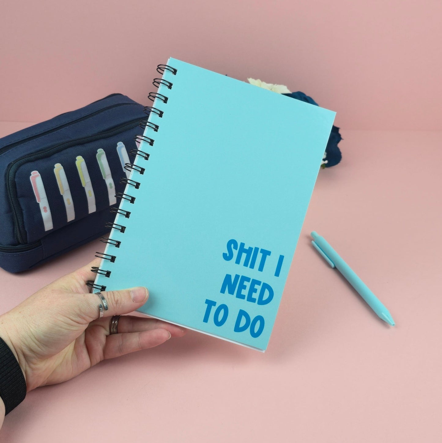 Spiral Notebooks | Shit I Need To Do Notebook | Lined Journal | Gift |