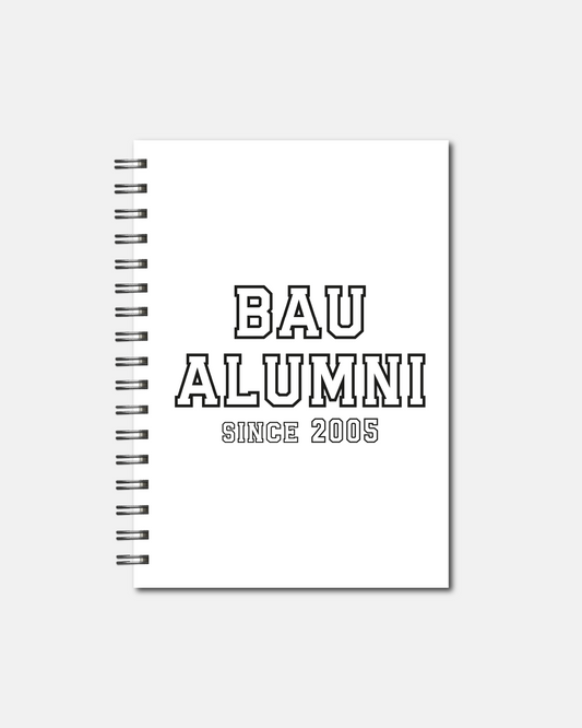 Spiral Notebooks - BAU Alumni Notebook - Lined Journal - Gift
