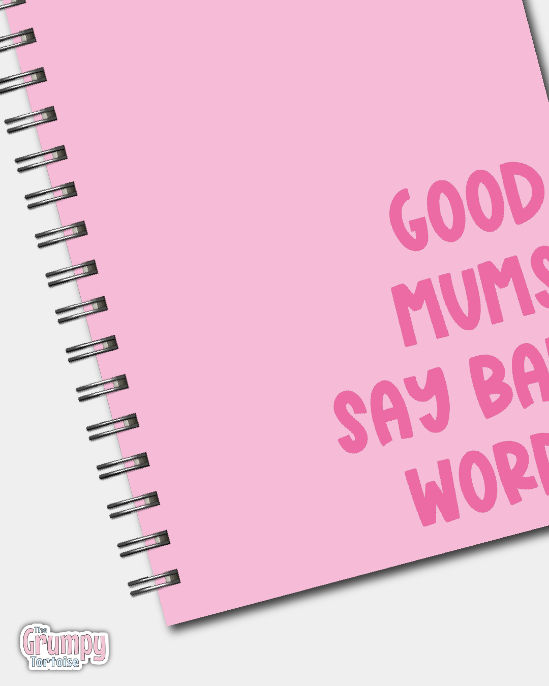 Spiral Notebooks - Good Mums Say Bad Words Notebook - Lined Journal - Gift