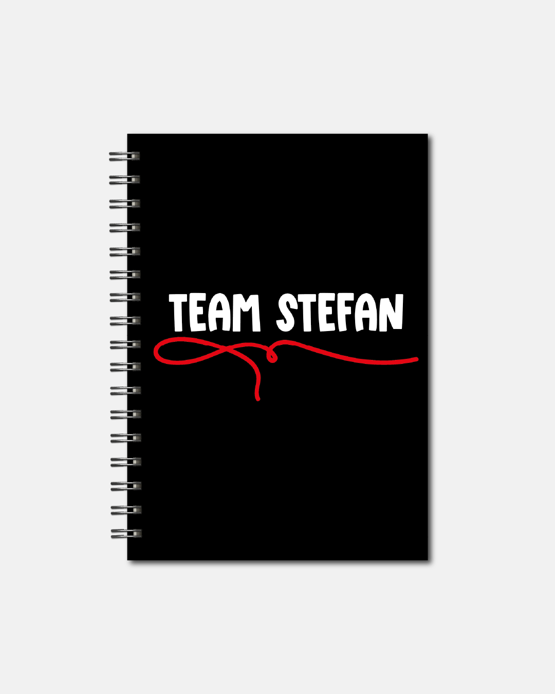 Spiral Notebooks - Team Stefan Notebook - Lined Journal - Gift - TVD