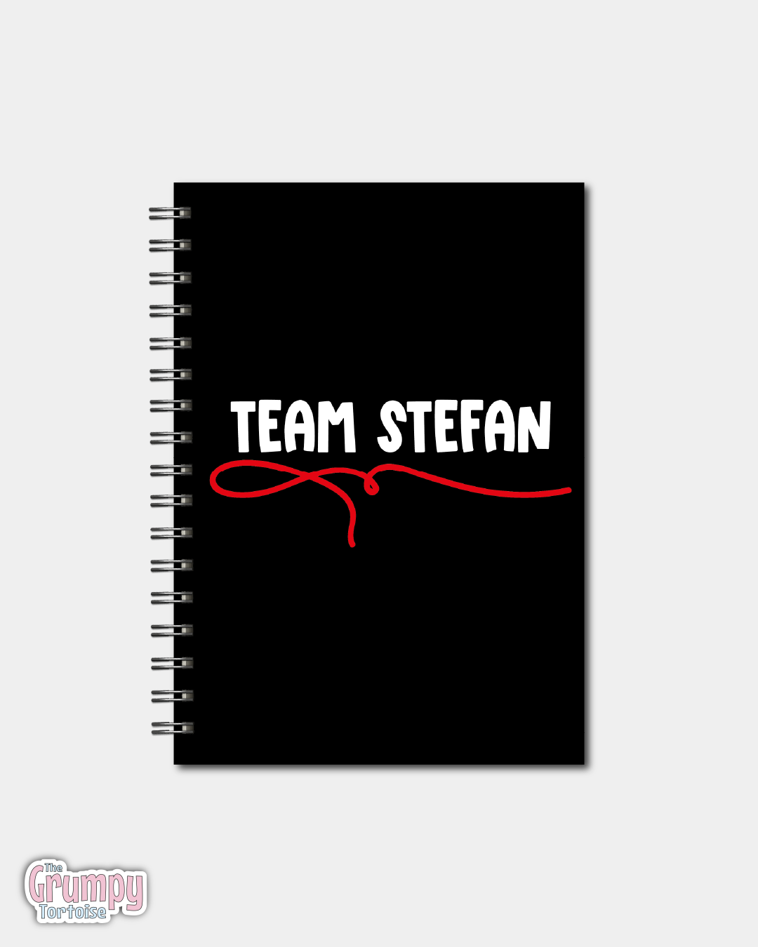 Spiral Notebooks - Team Stefan Notebook - Lined Journal - Gift - TVD
