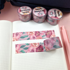 Peonies Washi Tape - DISCONTINUED