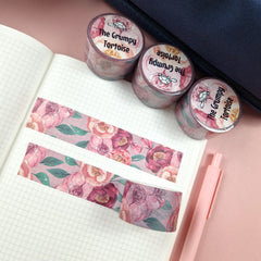 Peonies Washi Tape - DISCONTINUED