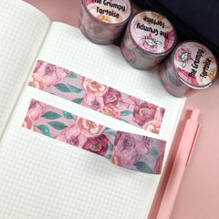 Peonies Washi Tape - DISCONTINUED