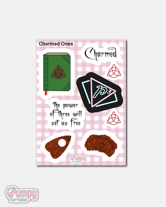 Charmed Sticker Sheet - Perfect for Media Journals - Journaling