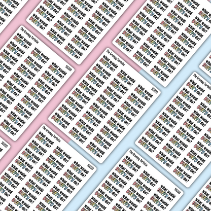 What would Buffy Do? Stickers