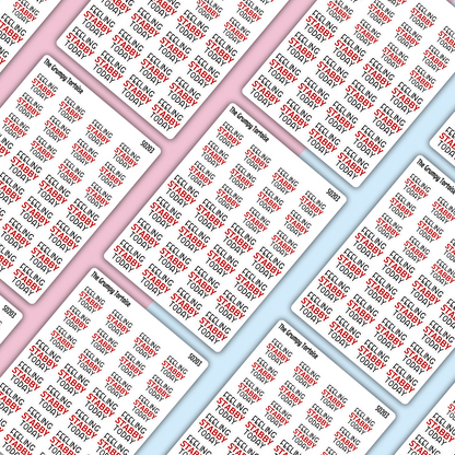 Feeling Stabby Today Stickers