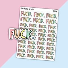 Fuck Sweary Stickers